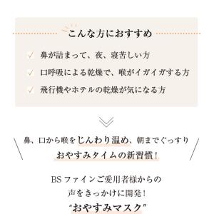 [BSファイン]おやすみマスク(1枚)【公式】...の詳細画像2