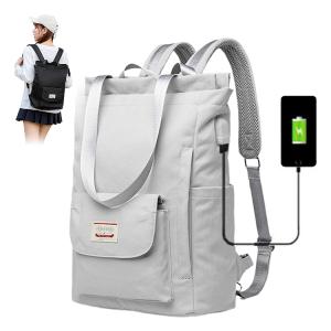 リュック レディース 2way ノートパソコンバッグ USBポート 軽い 14/15.6 ノートパソコンケース ビジネスリュック カシュアル 小さめ おしゃれ 通学 旅行 通勤