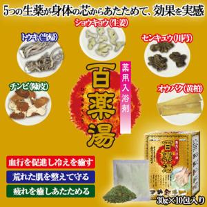 薬用入浴剤 百薬湯（ひゃくやくとう）30g×10包入　医薬部外品｜bsis