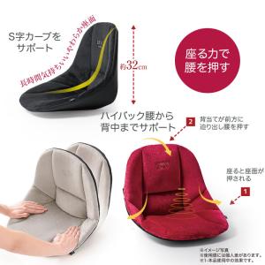 骨盤座椅子 姿勢 デスクワーク 椅子 ボードク...の詳細画像1