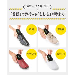 災害 防災グッズ 釘踏み防止インソール 防災靴...の詳細画像3