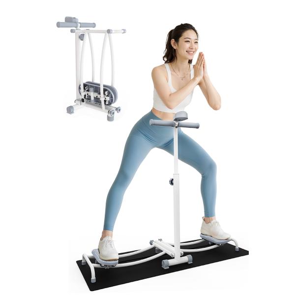 I-uki Sport Leg Slide レッグスライド 内転筋 骨盤底筋 大臀筋強化 静音 折り...