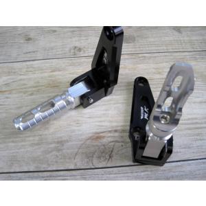 CB1300 SC54 タンデムステップホルダー＆シルバーステップ付