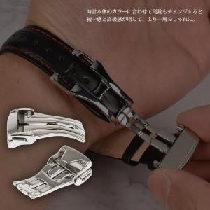 時計ベルト 片開き Dバックル 腕時計 腕時計...の詳細画像2
