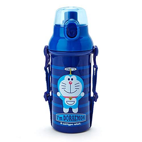 サンリオ 子供用 水筒 480ml 直飲み ワンタッチ 日本製 抗菌 プラスチック ボトル ドラえも...