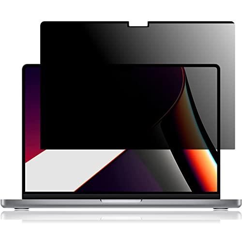 LOE(ロエ) 覗き見防止 macbook pro 14 M1 M2 Pro/Max 保護フィルム ...