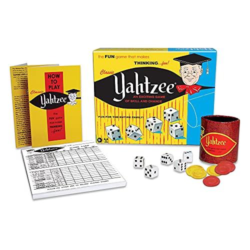 Winning Moves Classic Yahtzee(クラシック ヤッツィー) ダイス&amp;ボード...