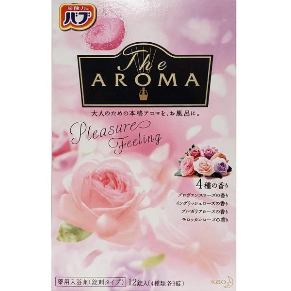 【花王】 バブ The Aroma Pleasure Feeling 12錠入