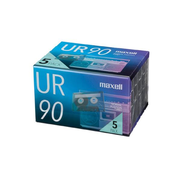 マクセル 録音用カセットテープ 90分 5巻 URシリーズ UR-90N 5P
