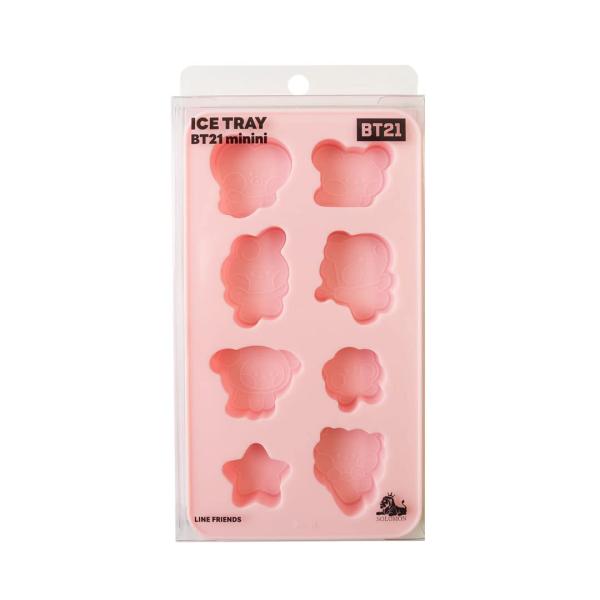 ソロモン商事 BT21 minini アイストレー(PINK) ICE TRAY