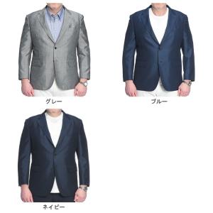 ジャケット メンズ 大きいサイズ シングル 段...の詳細画像2