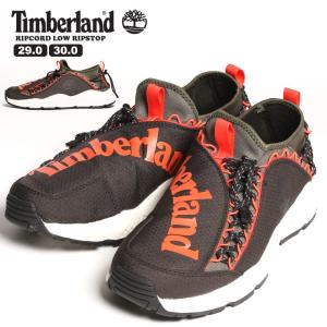 スリッポン 大きいサイズ メンズ レースアップ RIPCORD LOW RIPSTOP BLACK スニーカー 29.0-30.0cm Timberland ティンバーランド