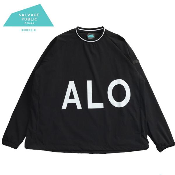 ブルゾン メンズ 大きいサイズ 【完全別注 L LL】 4WAY ストレッチ ALOHAプリント ゴ...