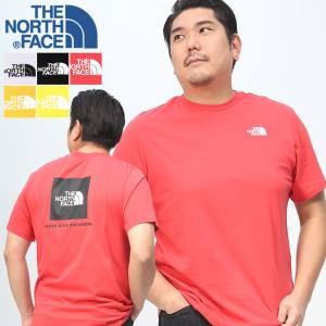 ノースフェイス 半袖 Tシャツ 大きいサイズ メンズ 綿100％ バックBOXロゴ クルーネック RED BOX TEE コットン 1XL 2XL THE NORTH FACE｜btclub