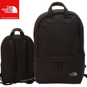 ノースフェイス バックパック 大きいサイズ メンズ ワンポイント CITY VOYAGER DAYPACK リュック デイパック ブラック THE NORTH FACE｜btclub