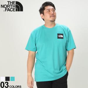 ノースフェイス 半袖 Tシャツ 大きいサイズ メンズ BOXロゴ クルーネック HEAVYWEIGHT BOX TEE コットン THE NORTH FACE 23SSBTS｜btclub