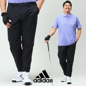 ゴルフパンツ 大きいサイズ メンズ 無地 GO TO COMMUTER PANT チノパン スポーツ ウエストゴム ブラック adidas アディダス｜btclub