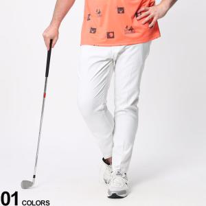 ノータック パンツ 大きいサイズ メンズ 無地 ULTIMATE365 TAPERED FIT GOLF PANT ゴルフ ロング スポーツ ホワイト 38-44インチ adidas アディダス｜btclub