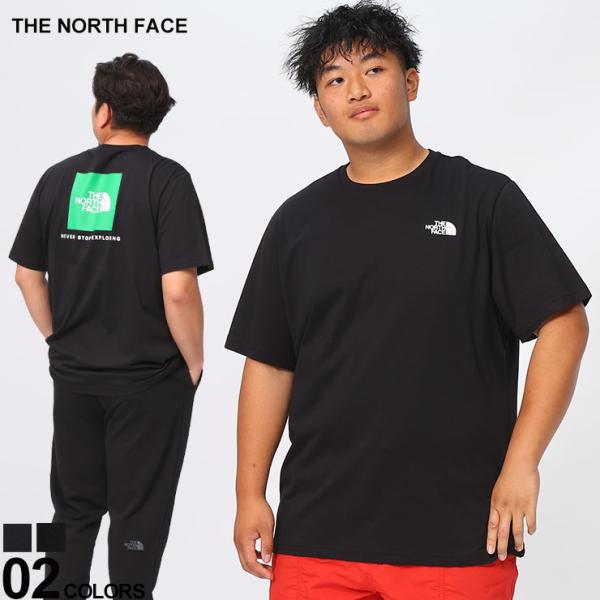 THE NORTH FACE ザ 半袖 Tシャツ BOX ロゴ プリント バックプリント M S/S...