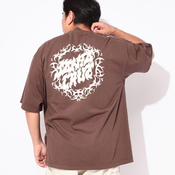 サンタクルーズ Tシャツ 半袖 メンズ 大きいサイズ ヘビーウェイト バックプリント カットソー ト...