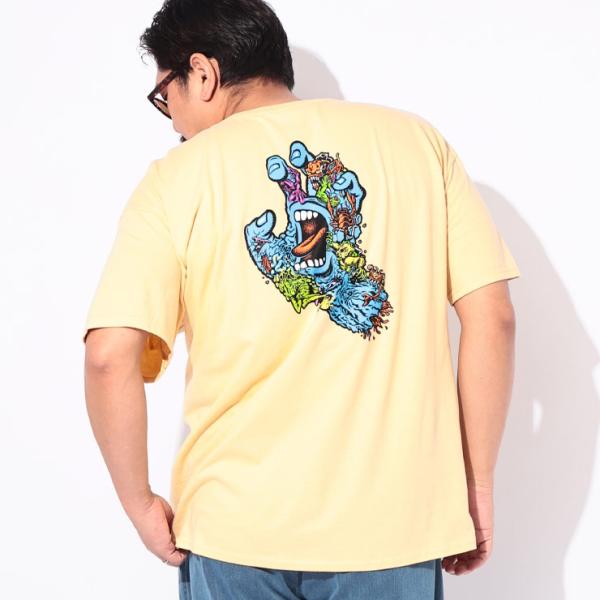 サンタクルーズ Tシャツ 半袖 メンズ 大きいサイズ ヘビーウェイト バックプリント カットソー ト...