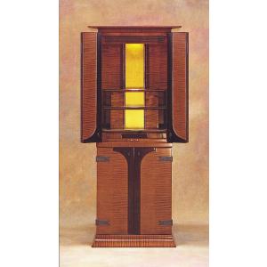 モダン仏壇　たぐり床置型仏壇