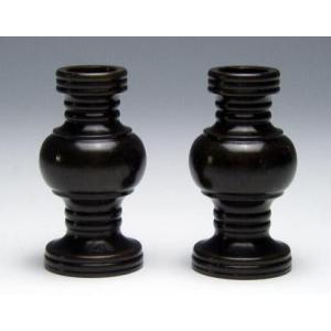 火舎香炉（かしゃこうろ）1.8号黒光色 浄土真宗本願寺派向仏具