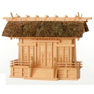 神棚茅葺通し三社M-5金具扉 : ハセガワ仏壇 - 通販 - Yahoo!ショッピング
