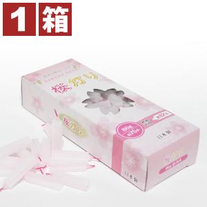 ろうそく ロウソク 仏壇用 蝋燭 花びら形 ローソク 桜灯り 約88本（88g）燃焼時間約12分 ピンク色芯 日本製 東亜ローソク 仏具 墓用