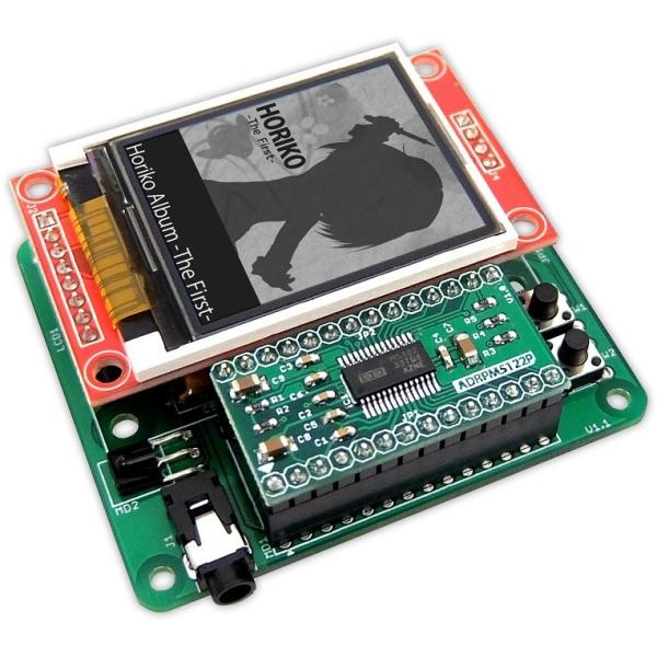 ADRPM1902P ラズパイマガジン連動 ラズベリーパイ用ハイレゾDAC拡張ボード 組立済