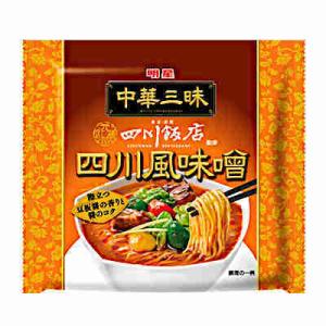 中華三昧 四川風 味噌拉麺 明星食品 12個入