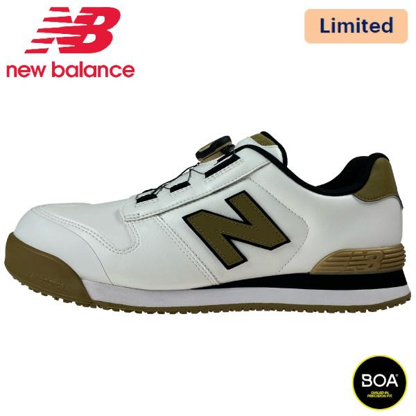 ニューバランス new balance 限定カラー 安全靴 作業靴 BOA BS-110 メンズ レ...