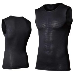 おたふく手袋 BTデュアル3Dファーストレイヤー ノースリーブ クルーネックシャツ 重ね着用インナー JW-520