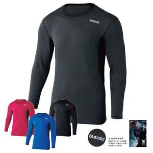 おたふく手袋 JW-602 Body Toughness BTデュアルメッシュ ロングスリーブ クールネックシャツ JW-602