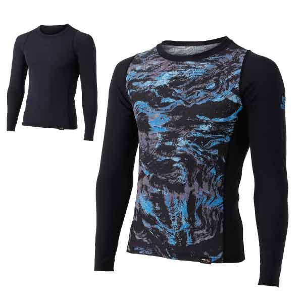 おたふく手袋 BTパワーストレッチ EVO ロングスリーブ クルーネックシャツ JW-726