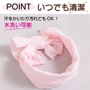 ヘアバンド リボン ベビー 赤ちゃん 柔らかい...の詳細画像5