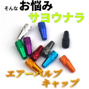 自転車 タイヤ バルブキャップ 2個 虫ゴム ...の詳細画像5