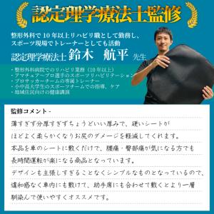 理学療法士監修 車クッション 車 シート カー...の詳細画像1