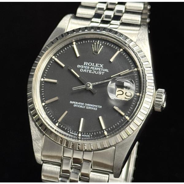 ロレックス　ＲＯＬＥＸ　１６０３　４４番　デイトジャスト　ブラック文字盤　ヴィンテージ　６２５１０H