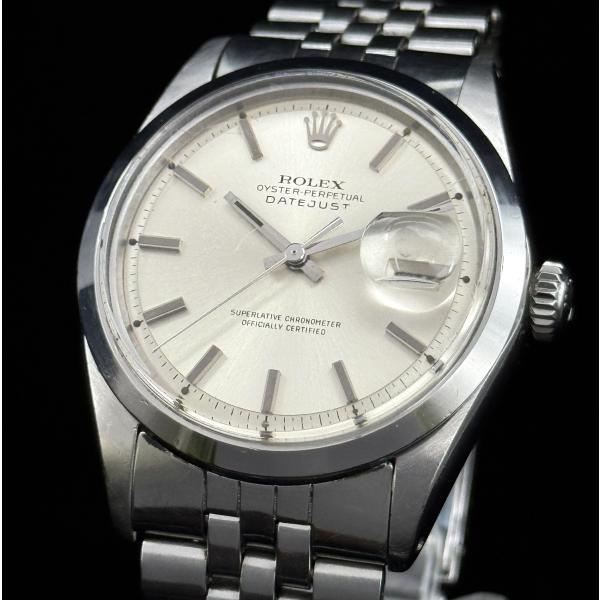 ロレックス　ＲＯＬＥＸ　１６００　２３番　デイトジャスト　シルバー文字盤　純正ブレス　ヴィンテージ　...