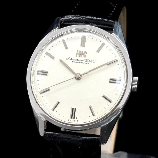 アイダブリューシー　ＩＷＣ　Ｒｅｆ．Ｒ８１０　シャウハウゼン　シルバー文字盤　ＳＳ　手巻き