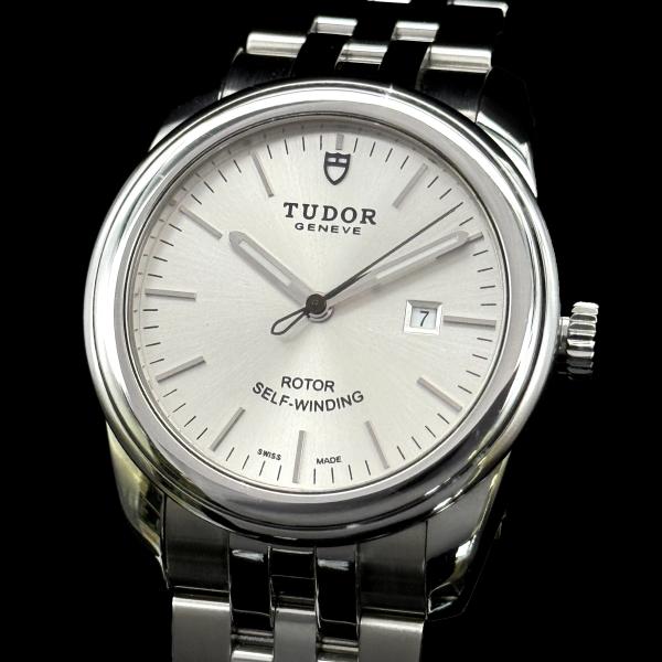 チュードル　ＴＵＤＯＲ　Ｒｅｆ．５３０００　グラマーデイト　シルバー文字盤　ＳＳ　自動巻