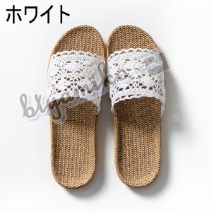 スリッパ 麻 ルームシューズ 室内 サンダル ...の詳細画像3