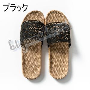 スリッパ 麻 ルームシューズ 室内 サンダル ...の詳細画像4