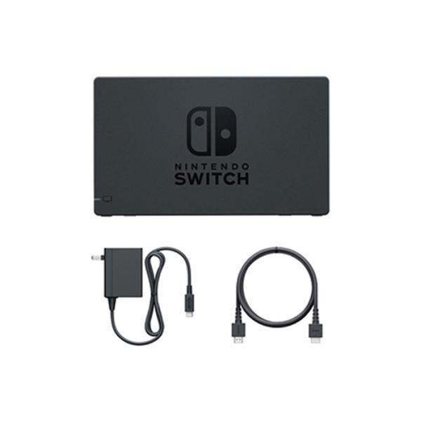 純正新品 Nintendo Switch ドックセット ブラック 外箱なし 有線LAN Ninten...