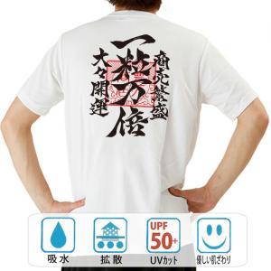 豊天商店（ブーデンショウテン） おもしろtシャツ ドライ 和柄 開運