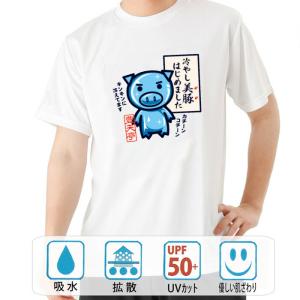 豊天商店（ブーデンショウテン） おもしろtシャツ ドライ 和柄 開運