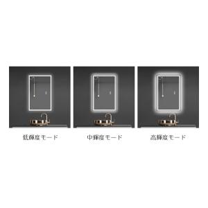 ledミラー 高40x幅60cm 洗面所鏡 壁...の詳細画像5