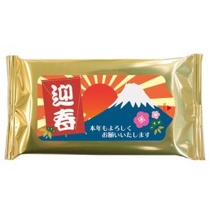 迎春ウェットティッシュ10枚ハンディタイプ 年賀...の商品画像