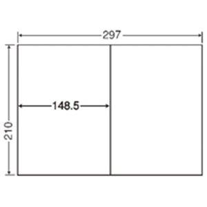 東洋印刷 ナナ コピー用ラベル C2i A4／2面 500枚[21]